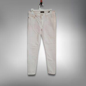 White BR Skinny Jeans, size 28" waist, 32" pant inseam
